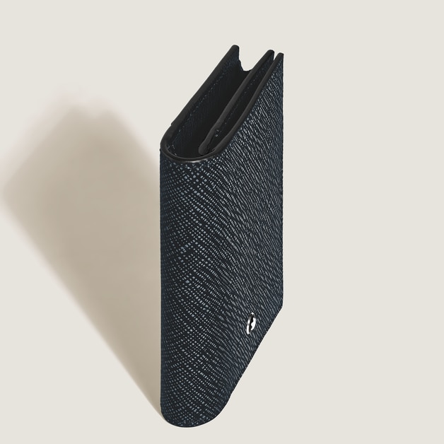 Portacarte 4 Tasche in Pelle Sartorial - 5