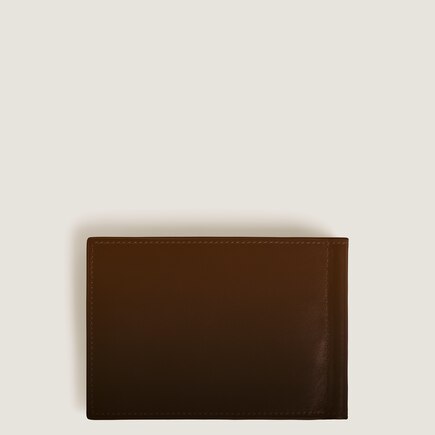 Wallet 6cc with Money Clip in Meisterstück Sfumato Leather