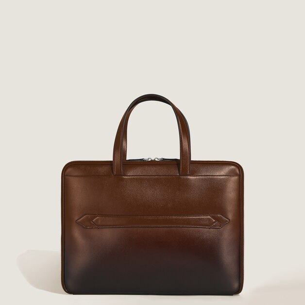 Thin Briefcase in Meisterstück Leather - 3