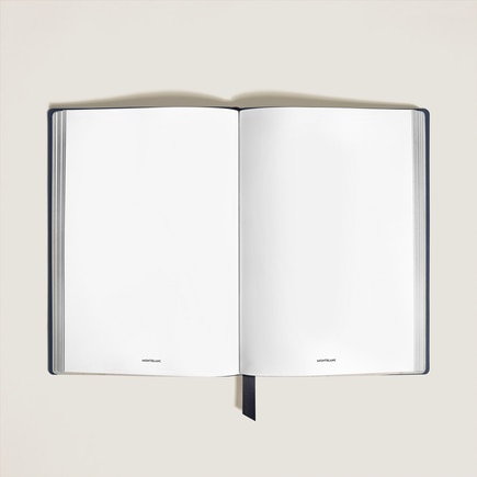 Carnet Moyen Format en Cuir Sartorial, Pages Blanches