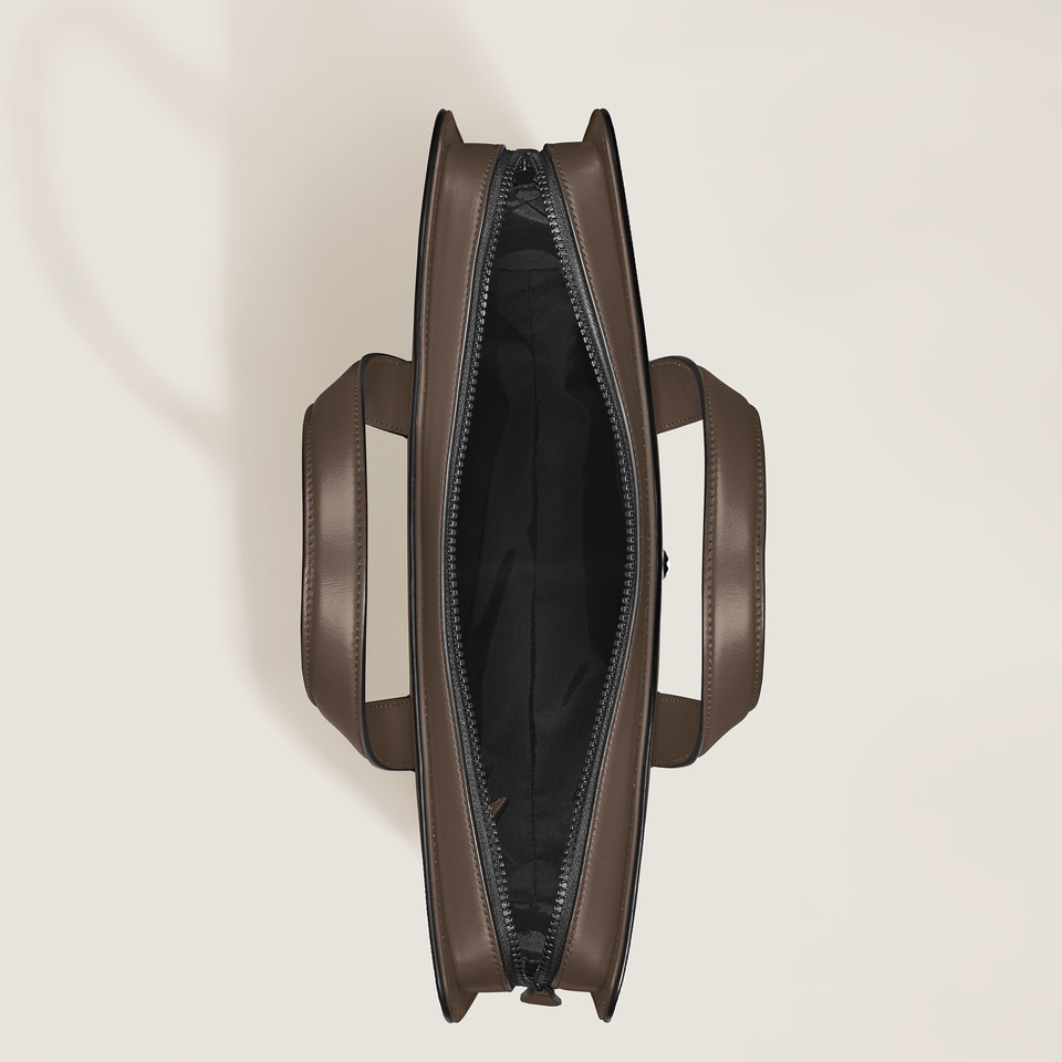 Thin Briefcase in Extreme Leather - 8