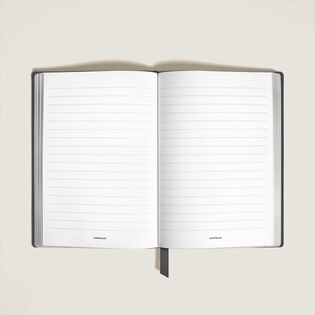 Mittelgro&szlig;es Notizbuch aus Soft Leder, Linierte Seiten