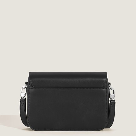 Umh&auml;ngetasche mit Federdetail aus Soft Leder