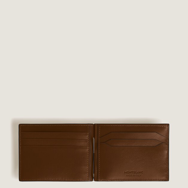 Wallet 6cc with Money Clip in Meisterst&uuml;ck Sfumato Leather - 6
