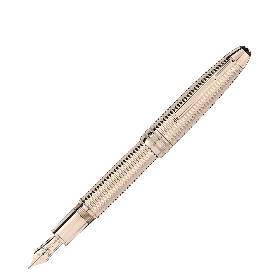 Meisterst&uuml;ck Geometry Solitaire Signature Gold LeGrand Fountain Pen - 6