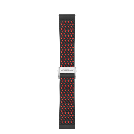 Bracelet sport en caoutchouc rouge