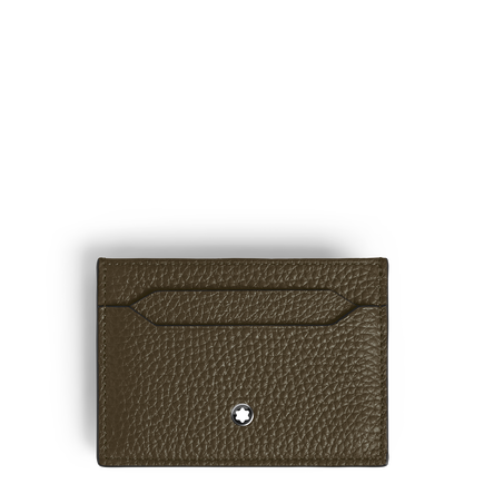 Porte-Cartes 5cc en Cuir Grain&eacute;