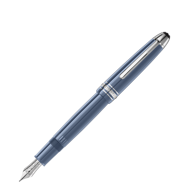 Meisterstück Glacier LeGrand Fountain Pen (F) Blue - 3