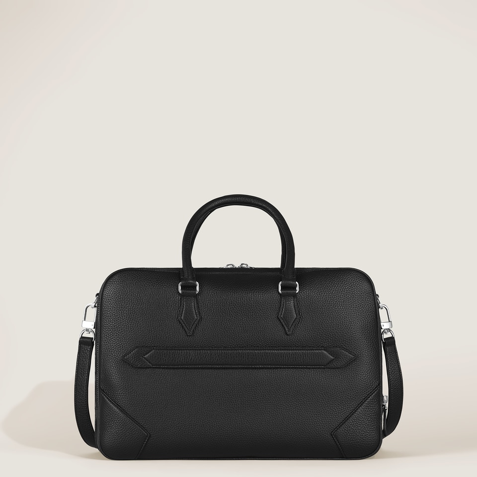 Large Briefcase in Grain Leather - 6