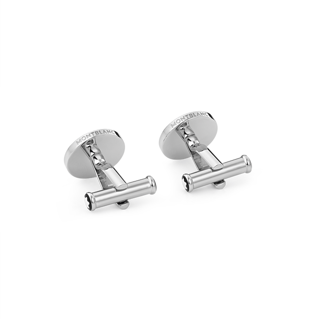 Boutons de Manchette Star avec Incrustation d'Onyx - 3
