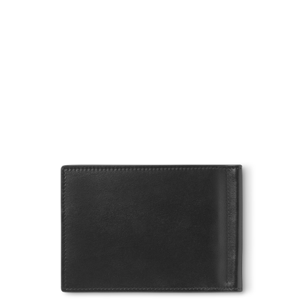 Wallet 6cc with Money Clip in Meisterst&uuml;ck Leather
