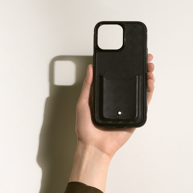 &Eacute;tui Rigide pour iPhone 16 Pro Max avec 2cc en Cuir Extreme - 2