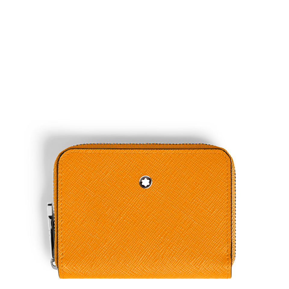 Mini-Brieftasche 2 cc mit Rei&szlig;verschluss aus Sartorial Leder - 1
