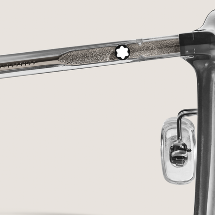 Oval Acetate Grey Frame Sunglasses