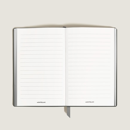 Small Notebook in Sartorial Leather, Lined Pages
