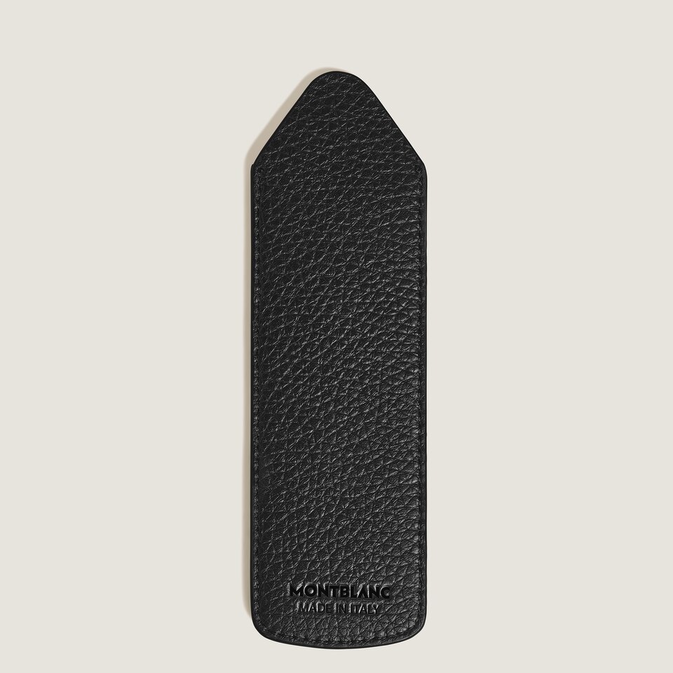 1-Pen Sleeve in Grain Leather - 2