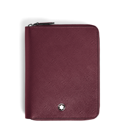 5-Pen Pouch with zip in Sartorial Leather
