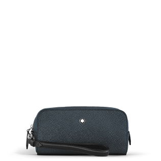 Small Toiletry Clutch in Sartorial Leather