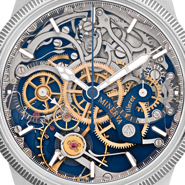 Montblanc 1858 The Unveiled Minerva Chronograph Limited Edition - 100 pieces - 5
