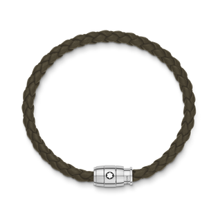 3 Rings Bracelet in Soft Leather