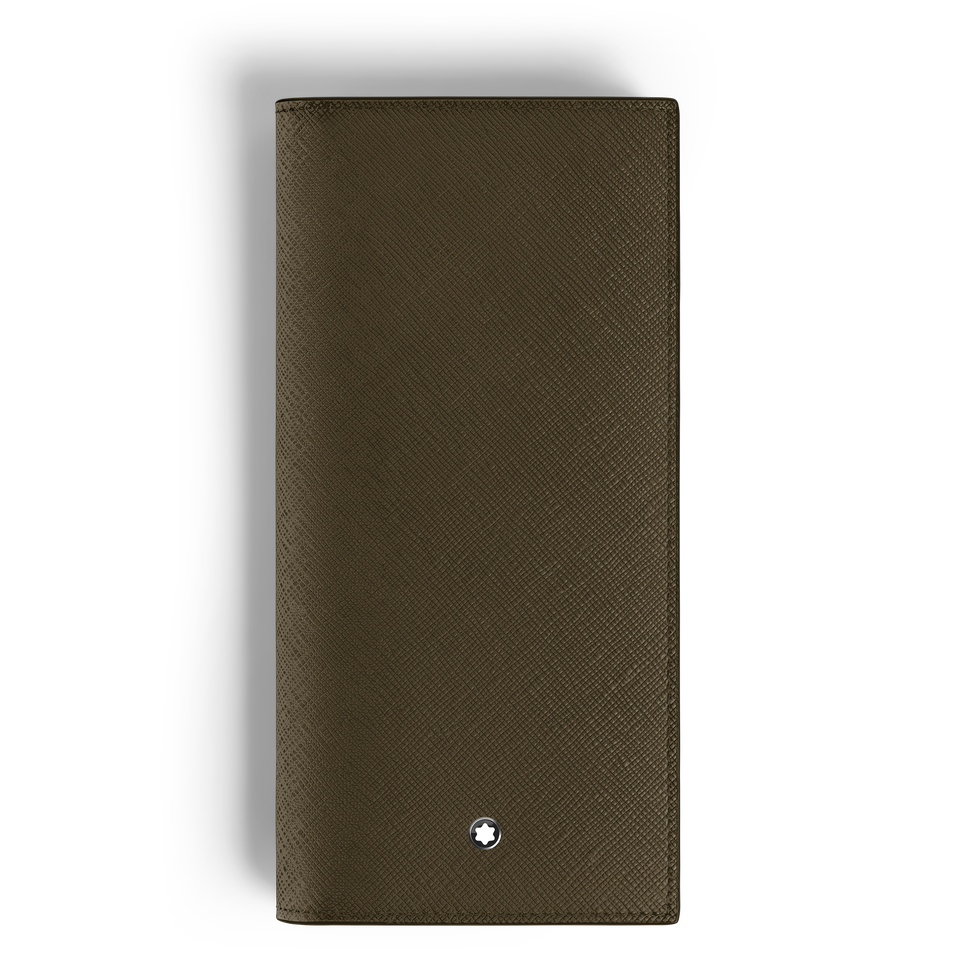 Long Wallet 14cc with Zip in Sartorial Leather - 1
