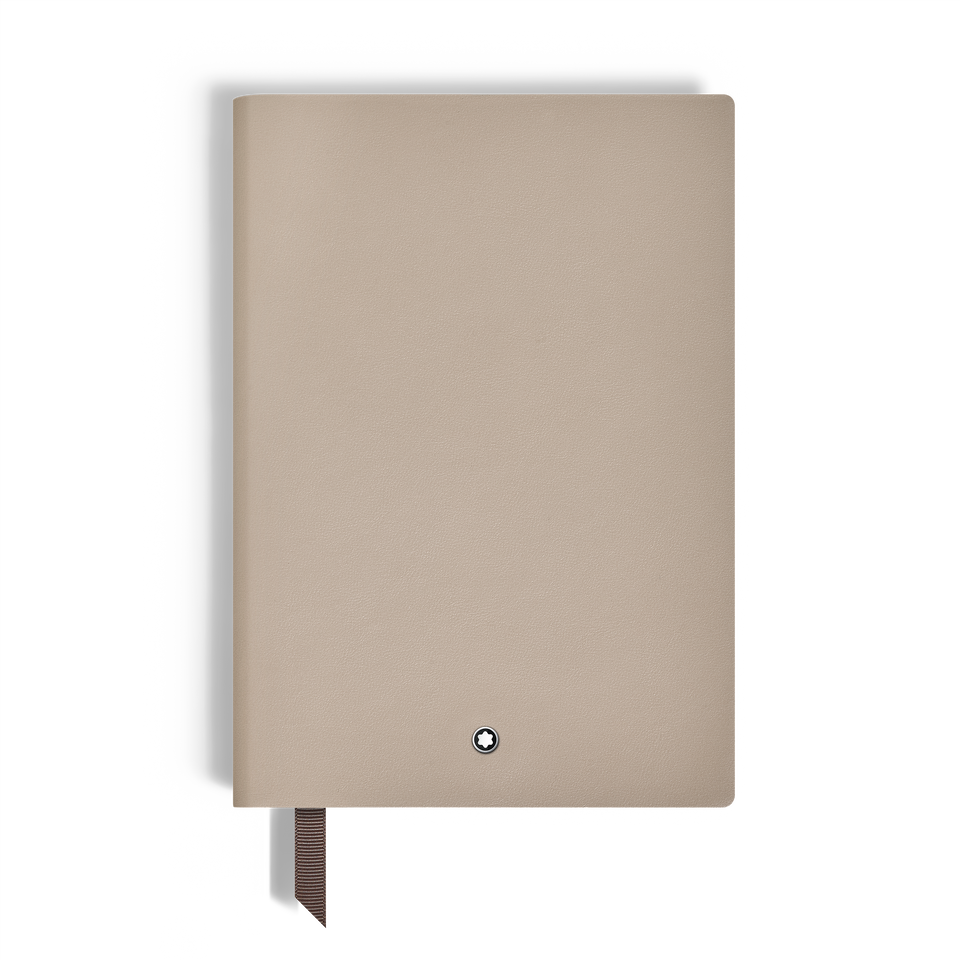 Medium Notebook in Soft Leather, Lined Pages - 1