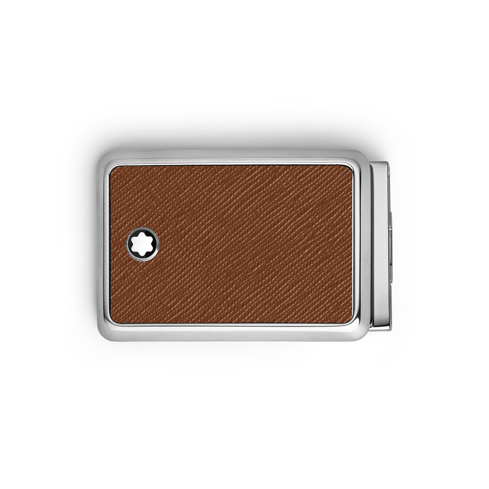Marquetry plate buckle 35mm - 1