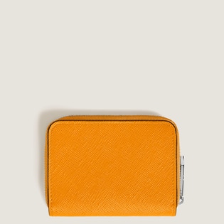 Mini Wallet 2cc with Zip in Sartorial Leather