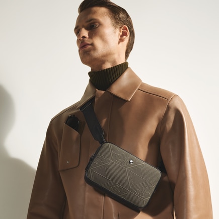 Mini Crossbody Bag in 4810 Jaquard