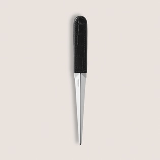 Letter Opener in Croco-Embossed Leather