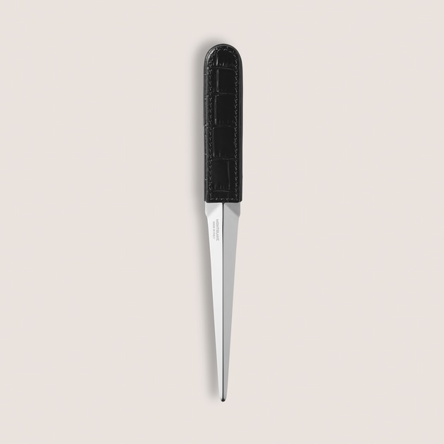 Letter Opener in Croco-Embossed Leather - 2