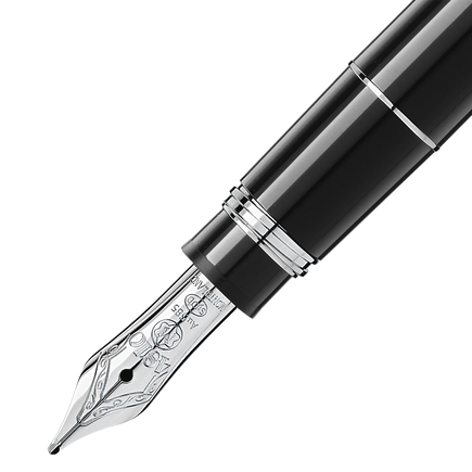 Meisterstück Platinum-Coated Homage to W.A. Mozart Fountain Pen (Small Size)