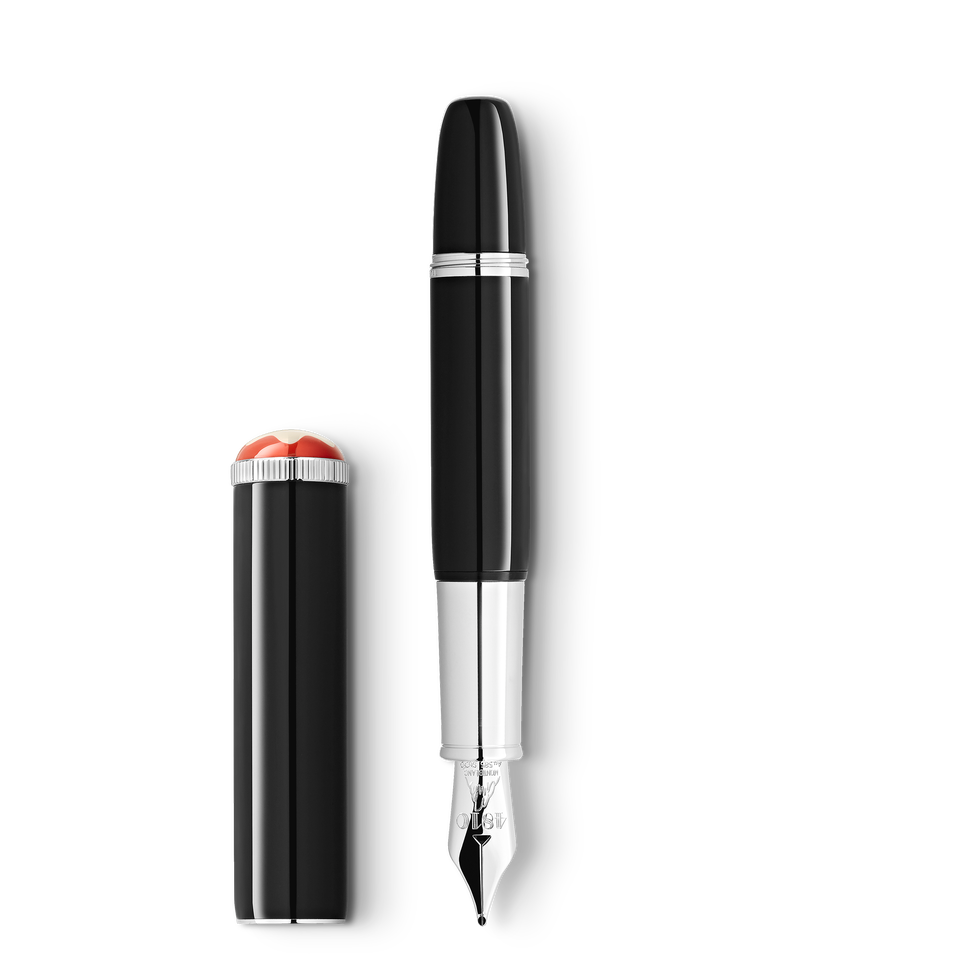 Montblanc Heritage Rouge et Noir "Baby" Special Edition Black Fountain M - 1