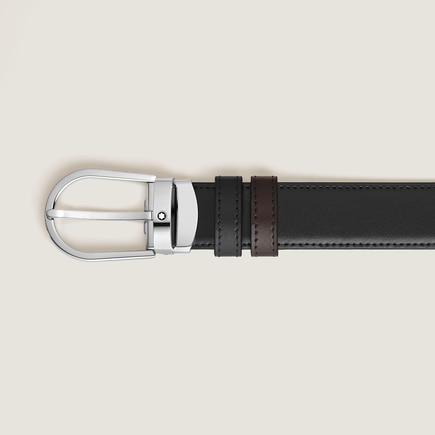 Cintur&oacute;n Reversible de Piel Meisterst&uuml;ck de 30&nbsp;mm con Hebilla en Forma de Herradura