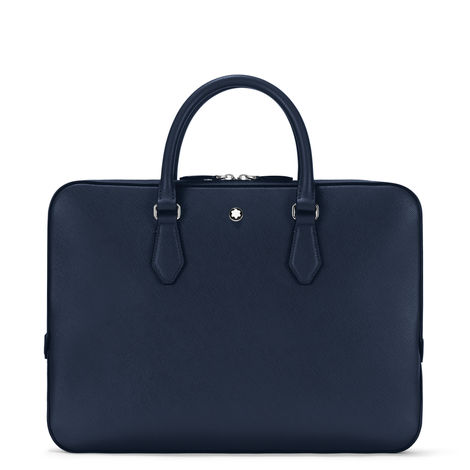 Thin Briefcase in Sartorial Leather - 1