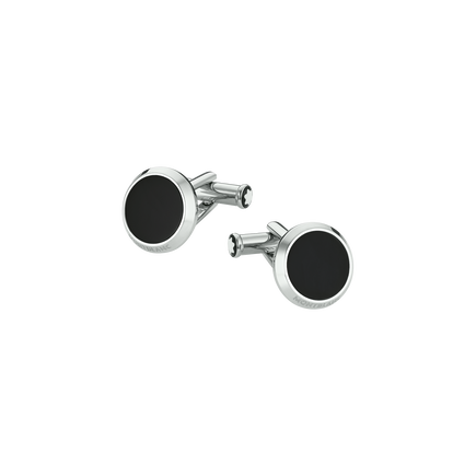 Meisterst&uuml;ck Cufflinks with Onyx Inlay