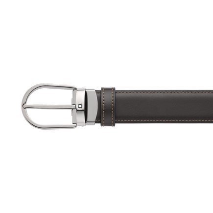 Horseshoe 30 mm Reversible Belt in Leather