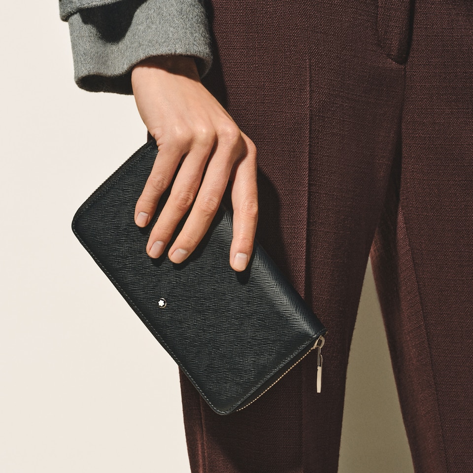 Sartorial wallet 12cc with zip - 2