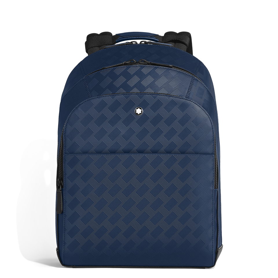 Large Backpack with 3 Compartments in Extreme Leather - 1