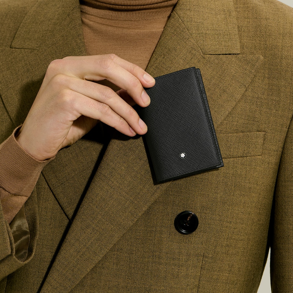 Card Holder 2cc in Sartorial Leather - 2