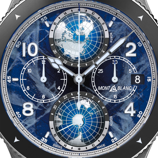 Montblanc&nbsp;1858 Geosphere Chronograph&nbsp;0 Oxygen Edici&oacute;n Limitada&nbsp;-&nbsp;290&nbsp;piezas - 5
