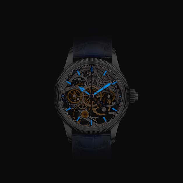 Montblanc&nbsp;1858 The Unveiled Minerva Chronograph Limited Edition - 100&nbsp;pi&egrave;ces - 6