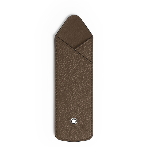 1-Pen Sleeve in Grain Leather - 1