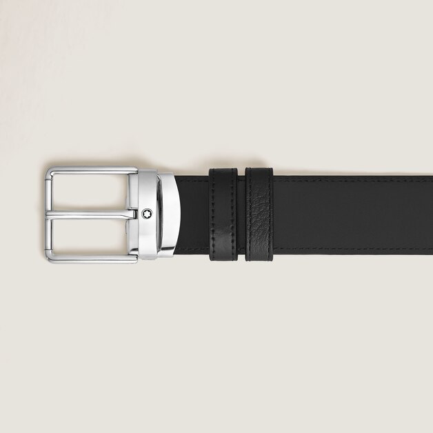 Ceinture R&eacute;versible Everyday 35 mm en Cuir Grain&eacute;  - 3