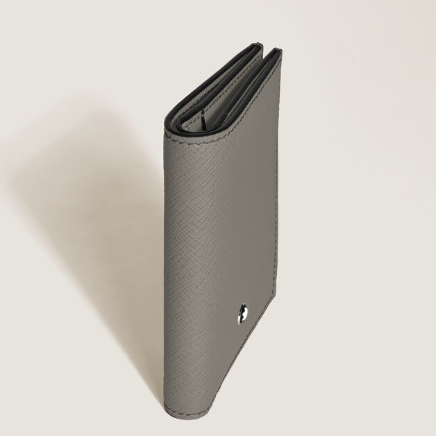 Mini Wallet 4cc in Sartorial Leather - 5