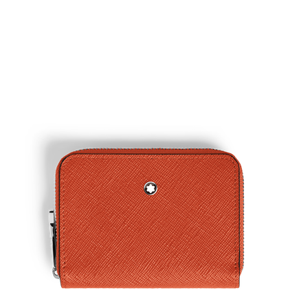 Mini Wallet 2cc with Zip in Sartorial Leather
