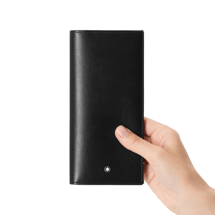 Long Wallet 14cc with Zip in Meisterstück Leather