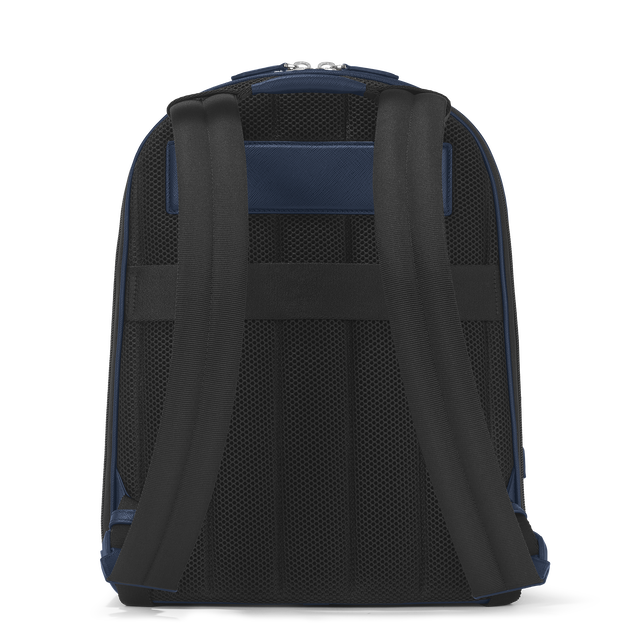 Mittelgroßer Rucksack mit 3 Fächern aus Sartorial Leder - 3