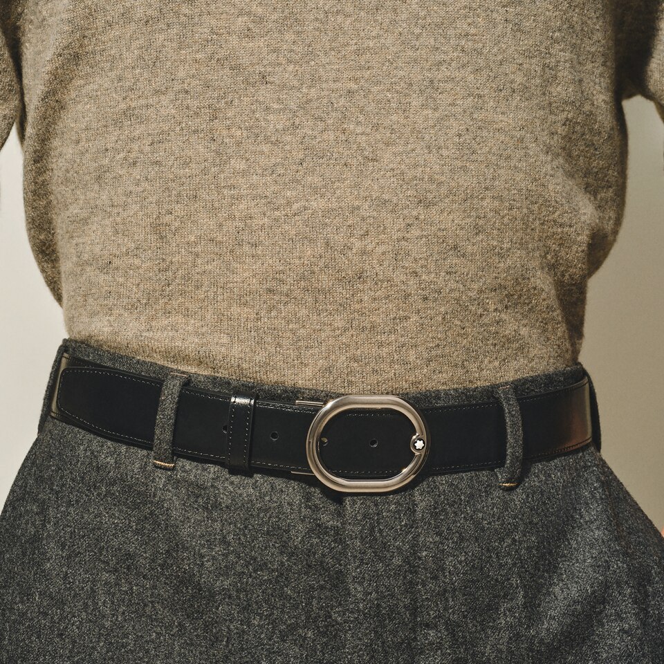 Horseshoe 30&nbsp;mm Reversible Belt in Sartorial Leather - 4