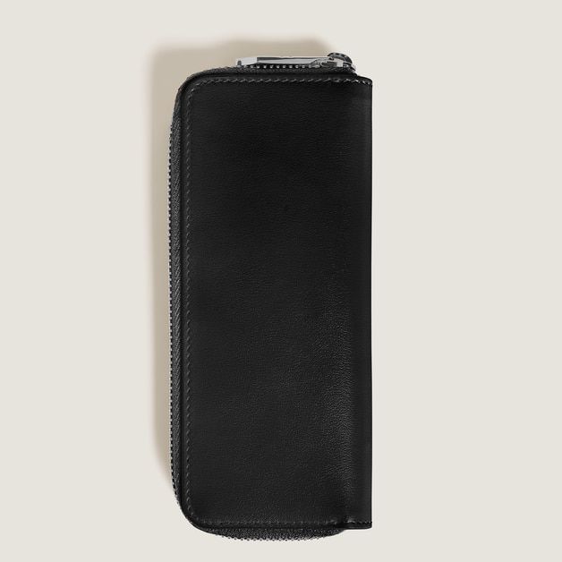 2-Pen Pouch with Zip in Meisterst&uuml;ck Leather - 4